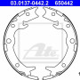 Komplet kočionih obloga (pakne) ATE 03.0137-0442.2