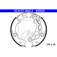 Komplet kočionih obloga (pakne) ATE 03.0137-3022.2