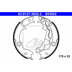 Komplet kočionih obloga (pakne) ATE 03.0137-3022.2