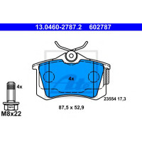 Disk pločice ATE 13.0460-2787.2