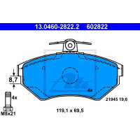 Disk pločice ATE 13.0460-2822.2