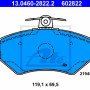 Disk pločice ATE 13.0460-2822.2