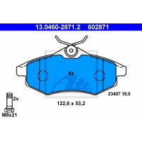 Disk pločice ATE 13.0460-2871.2
