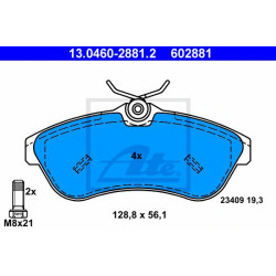 Disk pločice ATE 13.0460-2881.2