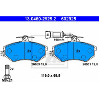 Disk pločice ATE 13.0460-2925.2
