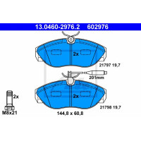 Disk pločice ATE 13.0460-2976.2