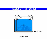 Disk pločice ATE 13.0460-3401.2