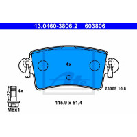 Disk pločice ATE 13.0460-3806.2
