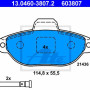 Disk pločice ATE 13.0460-3807.2