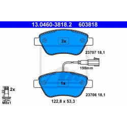 Disk pločice ATE 13.0460-3818.2