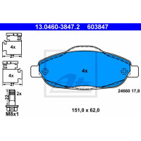 Disk pločice ATE 13.0460-3847.2