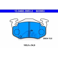 Disk pločice ATE 13.0460-3953.2