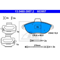 Disk pločice ATE 13.0460-3957.2