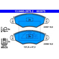 Disk pločice ATE 13.0460-3975.2
