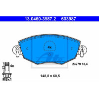 Disk pločice ATE 13.0460-3987.2