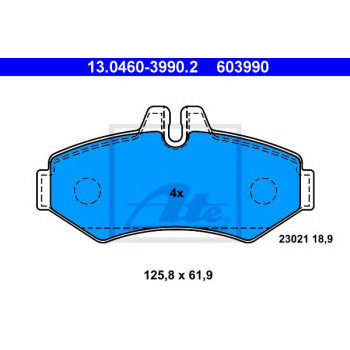 Disk pločice ATE 13.0460-3990.2