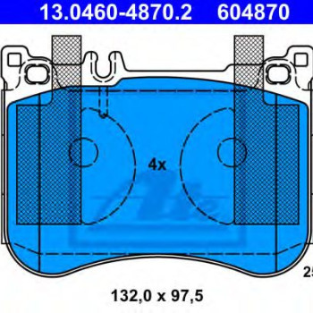 Disk pločice ATE 13.0460-4870.2