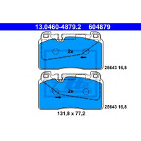 Disk pločice ATE 13.0460-4879.2