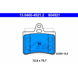 Disk pločice ATE 13.0460-4921.2