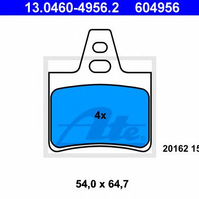 Disk pločice ATE 13.0460-4956.2