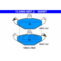 Disk pločice ATE 13.0460-4957.2