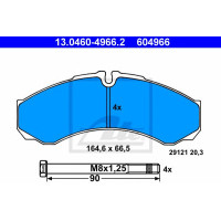 Disk pločice ATE 13.0460-4966.2