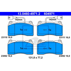 Disk pločice ATE 13.0460-4971.2