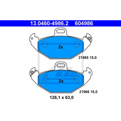 Disk pločice ATE 13.0460-4986.2