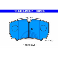 Disk pločice ATE 13.0460-4996.2