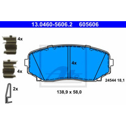 Disk pločice ATE 13.0460-5606.2