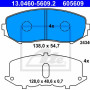 Disk pločice ATE 13.0460-5609.2