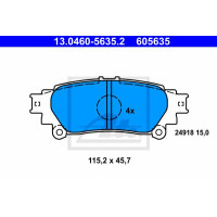 Disk pločice ATE 13.0460-5635.2