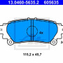 Disk pločice ATE 13.0460-5635.2
