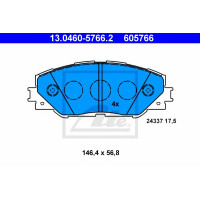Disk pločice ATE 13.0460-5766.2