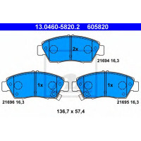 Disk pločice ATE 13.0460-5820.2