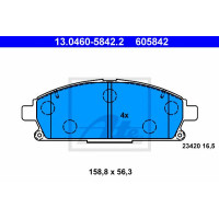 Disk pločice ATE 13.0460-5842.2