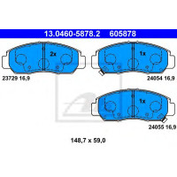 Disk pločice ATE 13.0460-5878.2