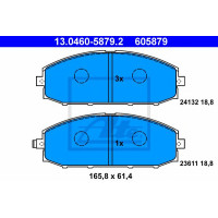 Disk pločice ATE 13.0460-5879.2