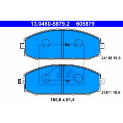 Disk pločice ATE 13.0460-5879.2