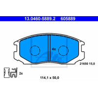 Disk pločice ATE 13.0460-5889.2