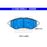 Disk pločice ATE 13.0460-5899.2