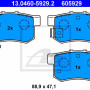 Disk pločice ATE 13.0460-5929.2