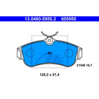 Disk pločice ATE 13.0460-5950.2