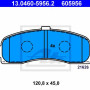 Disk pločice ATE 13.0460-5956.2