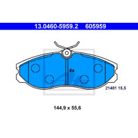 Disk pločice ATE 13.0460-5959.2