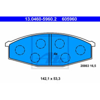 Disk pločice ATE 13.0460-5960.2