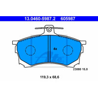 Disk pločice ATE 13.0460-5987.2