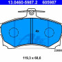 Disk pločice ATE 13.0460-5987.2