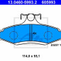 Disk pločice ATE 13.0460-5993.2