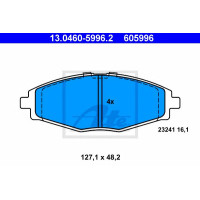 Disk pločice ATE 13.0460-5996.2